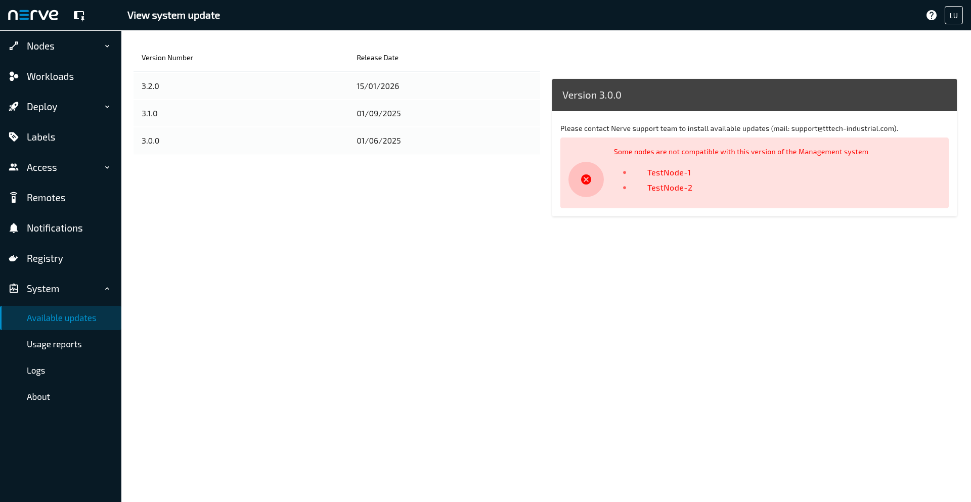 available updates not compatible